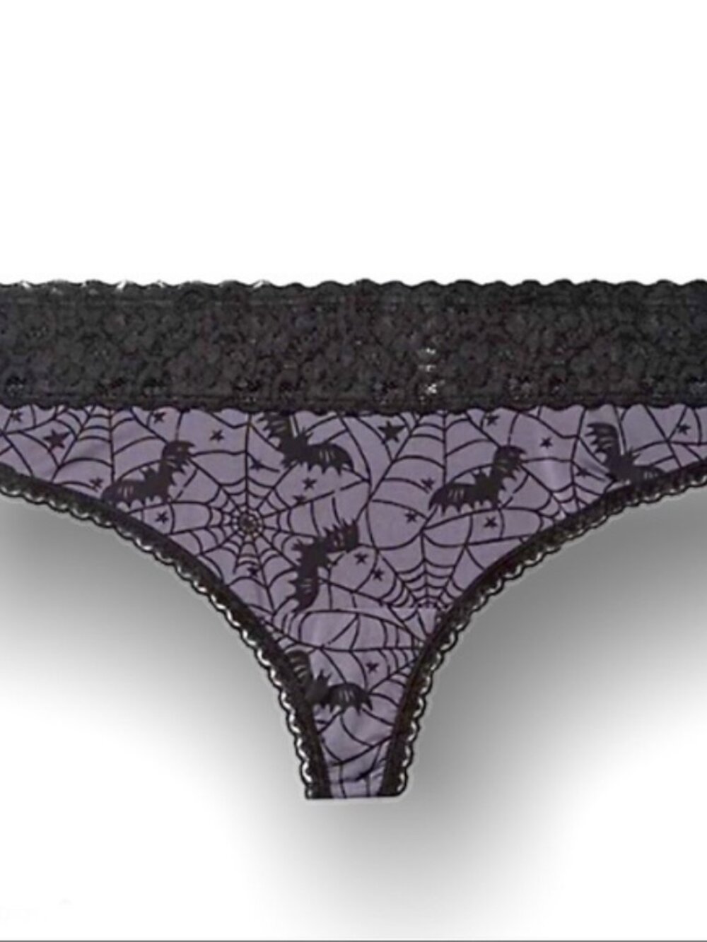 NEW Torrid 2 Panties for $18 Halloween Mid-Rise Thong Lace Trim Panty Size 2X